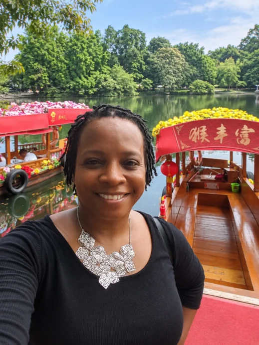 Guangzhou, walking tour, Stacey, red boats, China