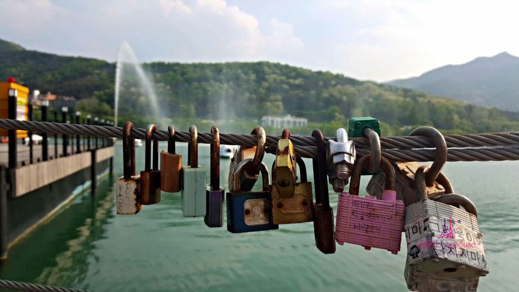 Love Locks on Suseong Lake