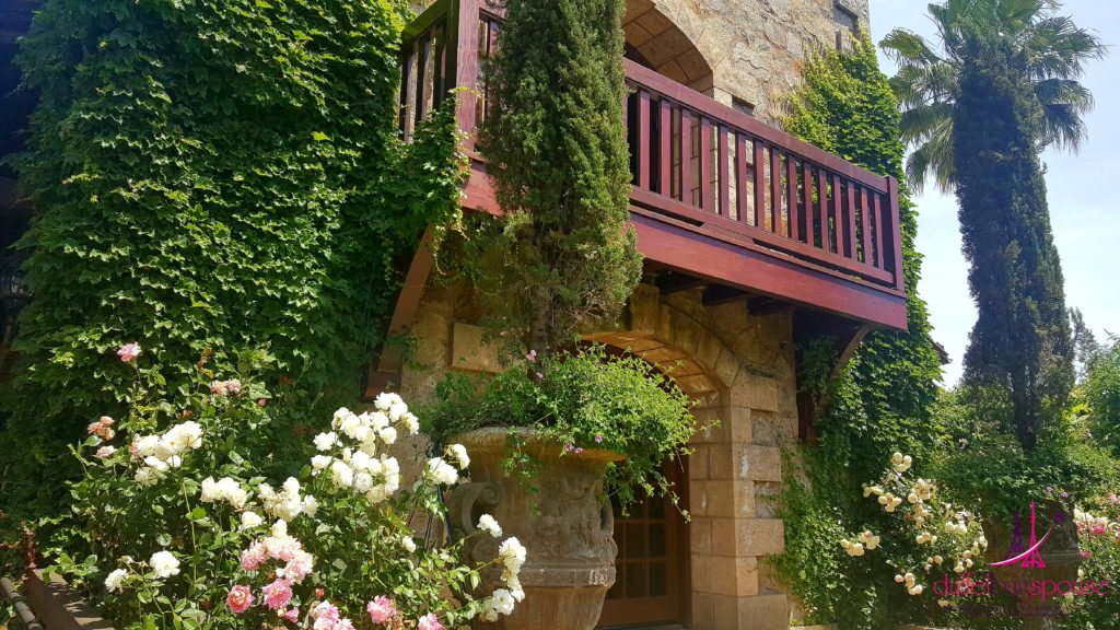V. Sattui Winery Napa Valley balcony