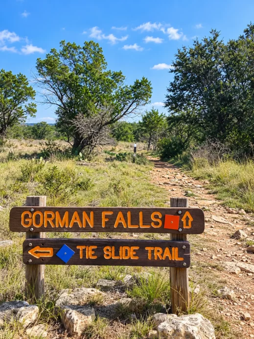 Gorman Falls Trailhead Sign_feedback