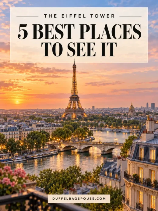 Five Best Eiffel Tower Viewpoints