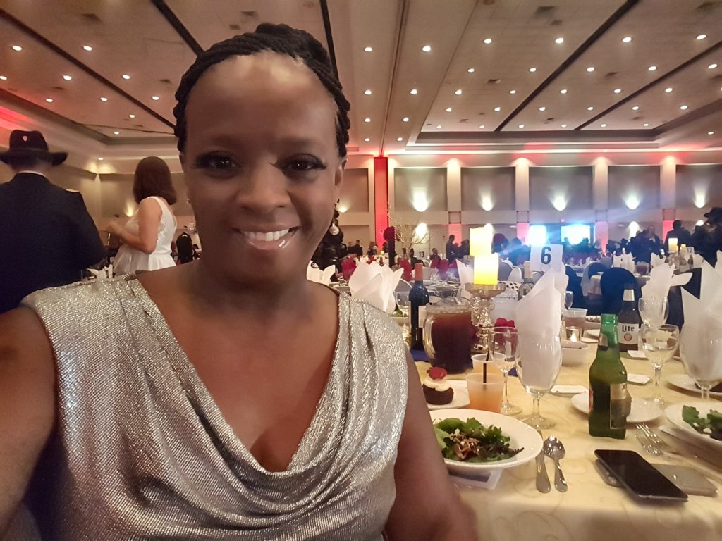 How to Enjoy a Military Ball - me at table 6 III Corps Sustainment Ball