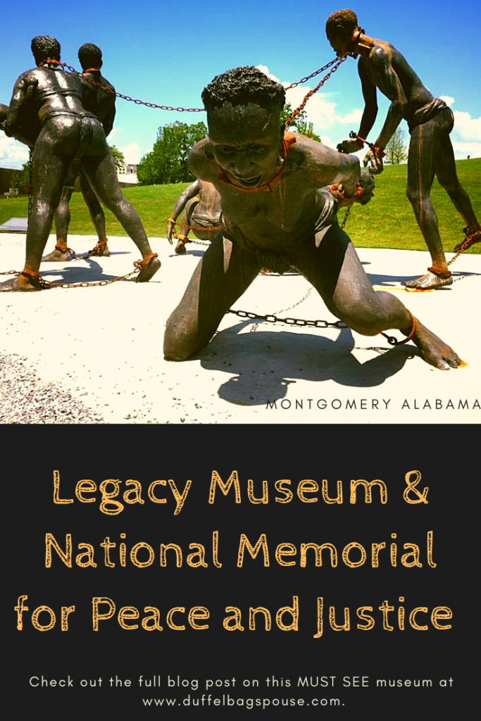 Legacy Museum in Montgomery Alabama