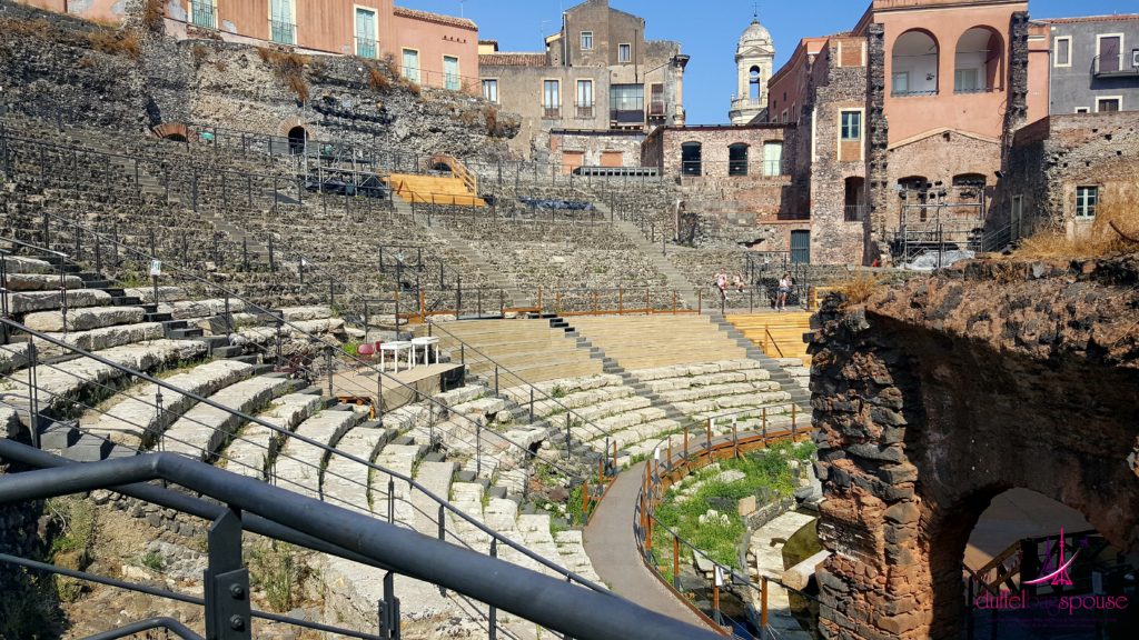 First Impressions of Catania ruins