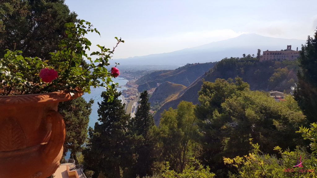 Mt. Etna in the background
