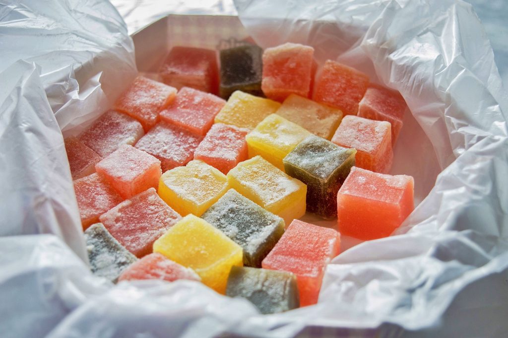 bowl of turkish delights