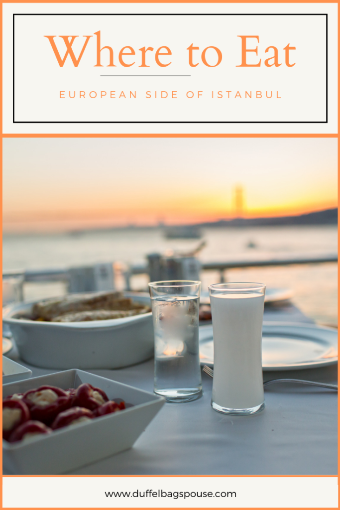 where to eat European side