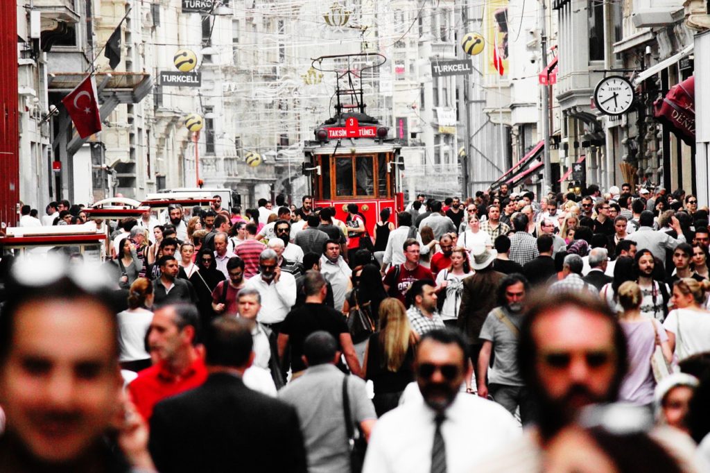 Falling in Love with Istanbul - Istanbul Turkey red street car