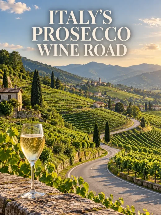 Prosecco Wine Road Through Veneto Pin