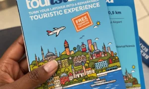 Touristanbul Brochure in Hand