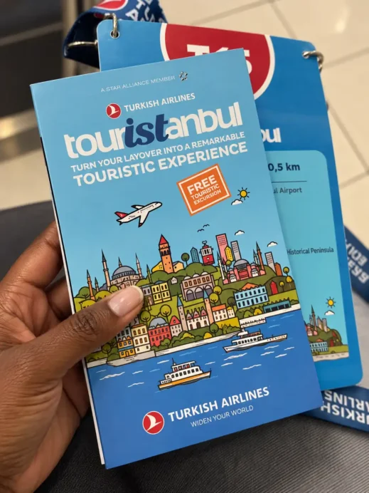 Touristanbul Brochure in Hand