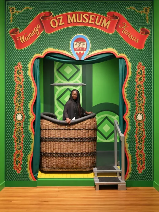 Oz Museum Balloon Basket, Stacey