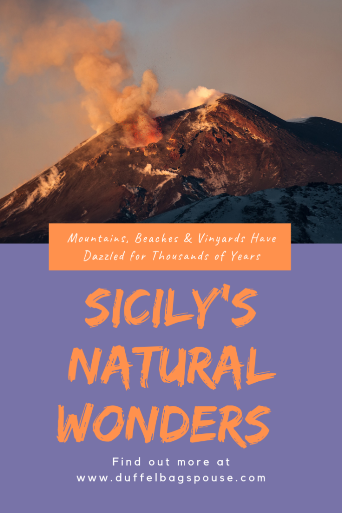 Sicily Italy Natural wonders