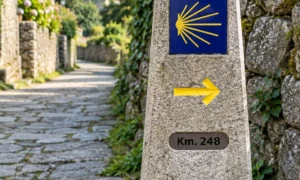 Galician Camino Waymarker