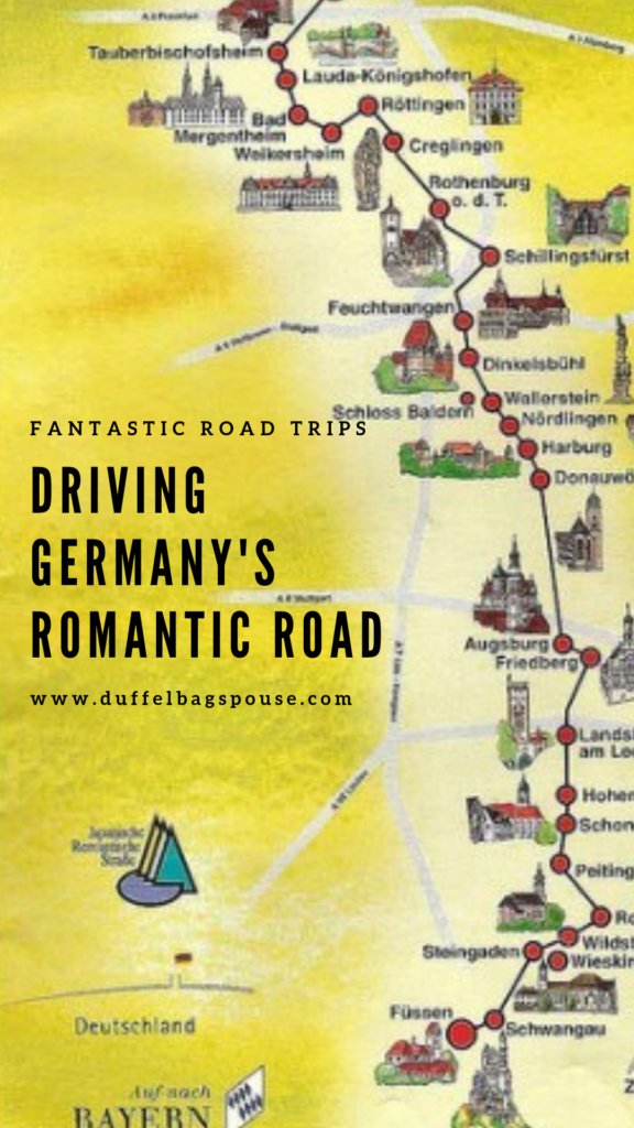 driving the romantic road Pinterest PIN