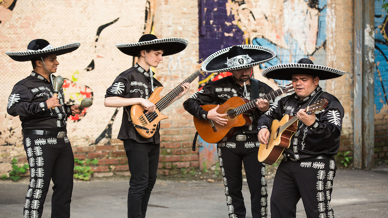 mariachi band in black and silver pamplona spain 06 Jul 2024 - 14 Jul 2024