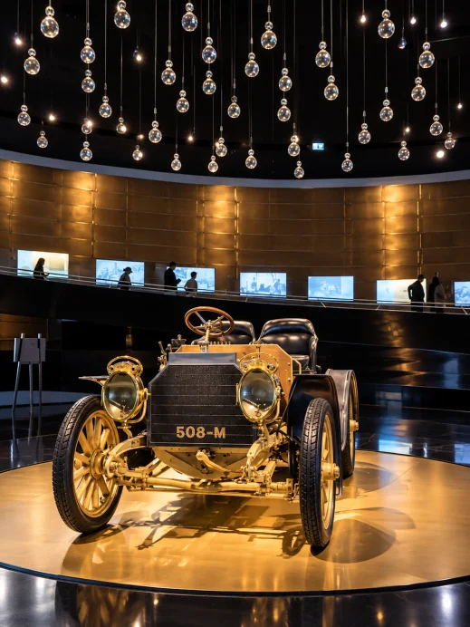 Stuttart, Vintage 508-M in a Grand Museum