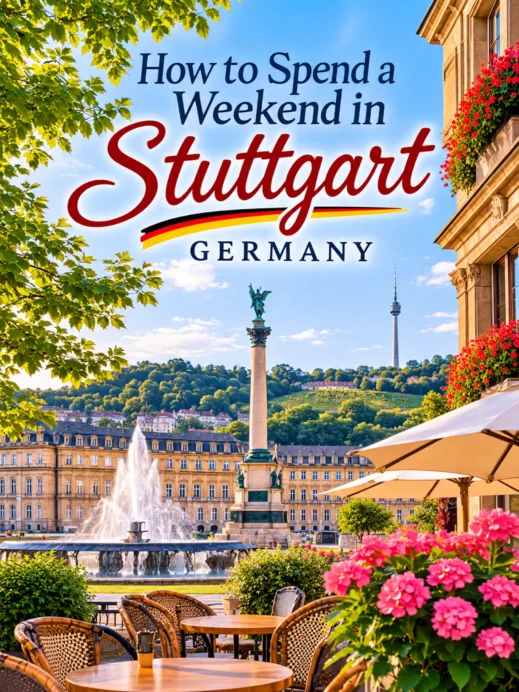 Stuttgart, cafe, weekend trip