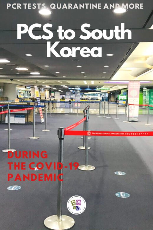 nearly empty airport terminal during Covid-19 pandemic Inchon International Seoul South Korea