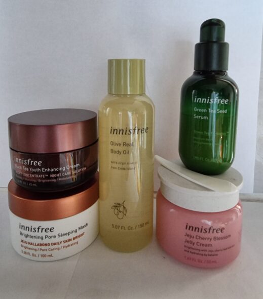 Innisfree beauty products, the best kbeauty products for black skin