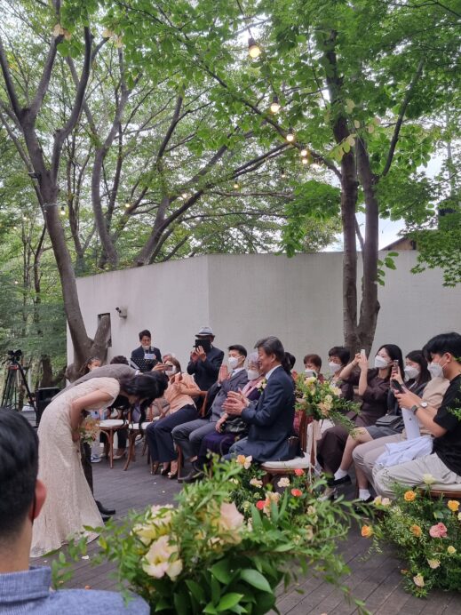 Korean Wedding bowing