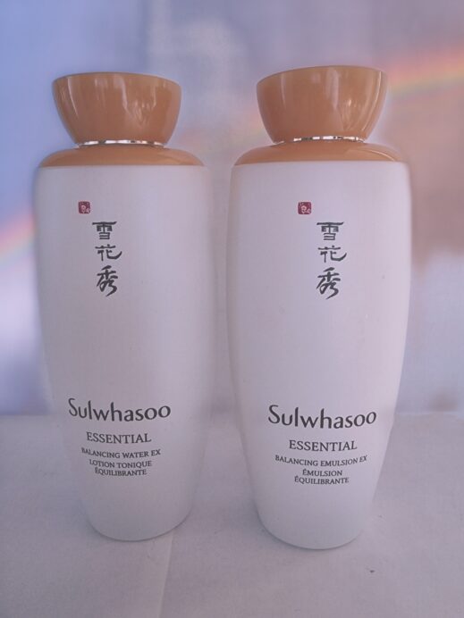 Sulwhasoo toner and lotion