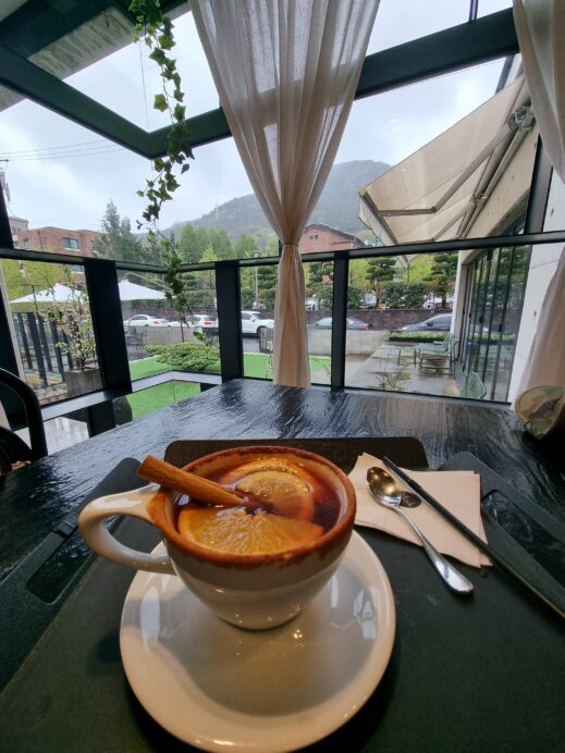 mulled tea- coffee and tea drinks in Korea-food photography