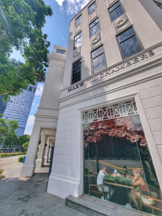Cafe hopping in Singapore Cafe Kreams colonial building