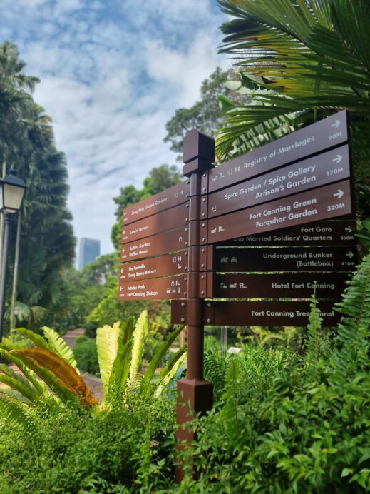 Cafe hopping in Singapore PS Cafe sign melting pot diversity in Singapore