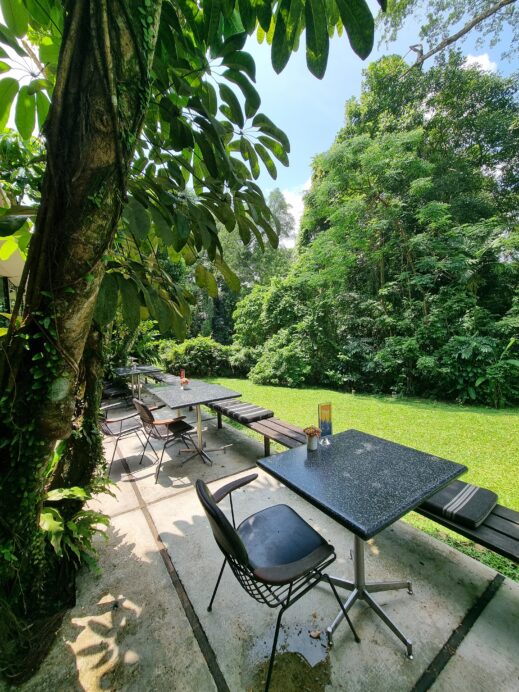 Cafe hopping in Singapore PS.Cafe back patio