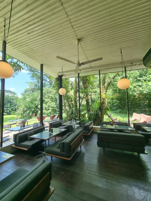Food and Ambiance: Seafood Basket, Cafe hopping in Singapore nature view
