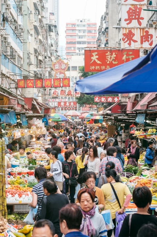 impact of mass tourism-streets-market