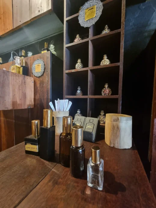 Sifr Aromatics, bottles on Arab Street, Singapore