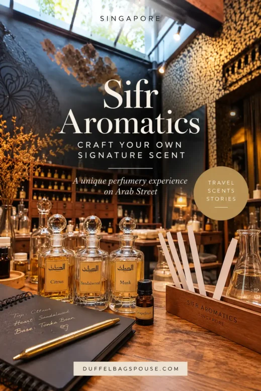 Singapores Sifr Aromatics Experience