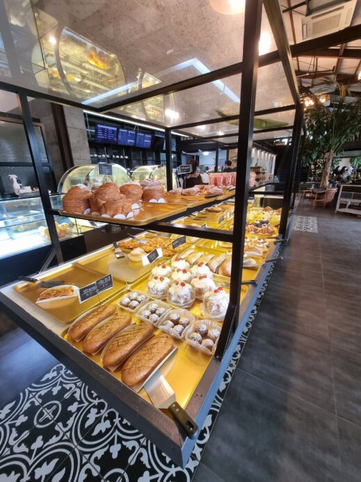 airport Fendi pastries