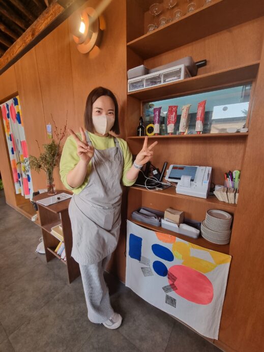 Owner Ffreci Brunch Cafe Cafe hopping in Gyeongju