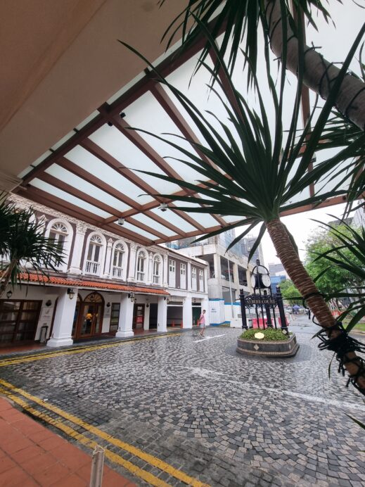 village albert court hotel entrance courtyard