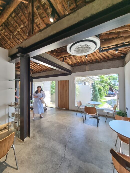 interior at weekand cafe in gyeongju