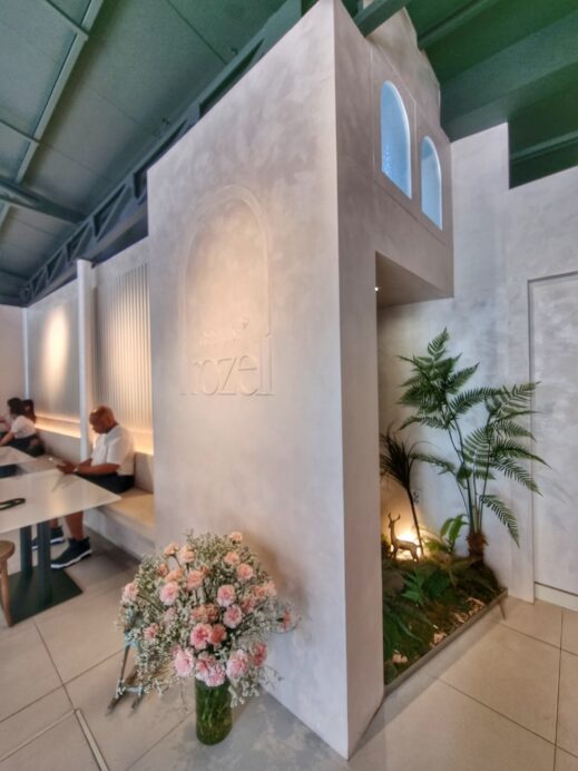 decor menu board Roselle Crepe and Brunch Cafe in Daegu