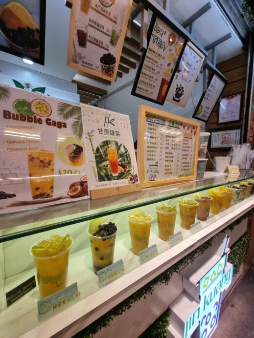 Taipei food tour boba tea.