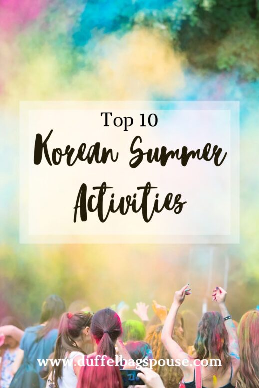 Top 10 Summer Activities in South Korea