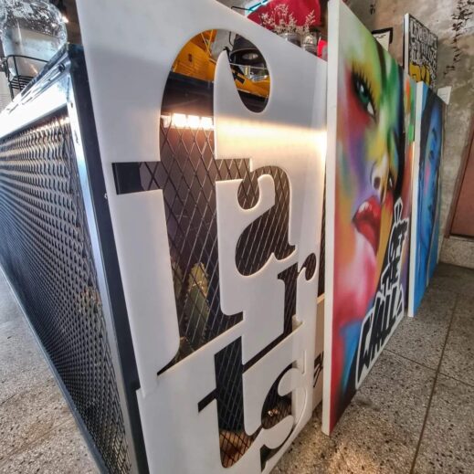 Daegu Lunch cafes Roasting Farts sign