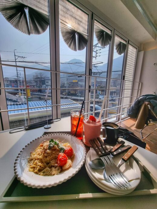 Daegu Bruch Cafes - OFT Cafe pasta