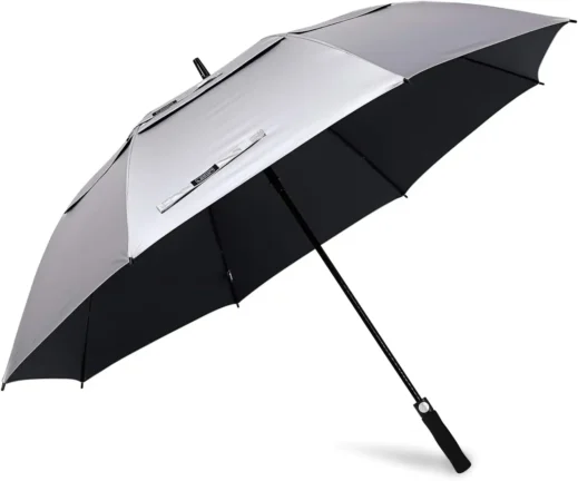Amazon, G4Free 47:54:62:68 Inch UV Protection Golf Umbrella Auto Open Vented Double Canopy Oversize Extra Large