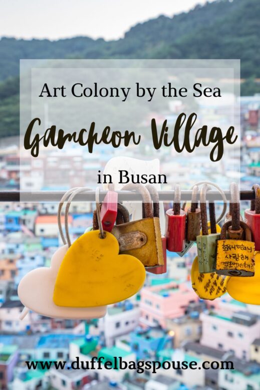 Art colony by the sea-- Gamcheon Village in Busan