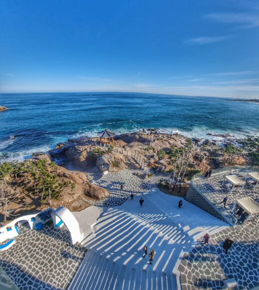Pohang Cafe Loveblanc Cafe ocean view