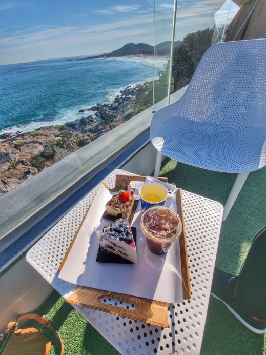 Pohang Cafe Loveblanc Cafe desserts rooftop