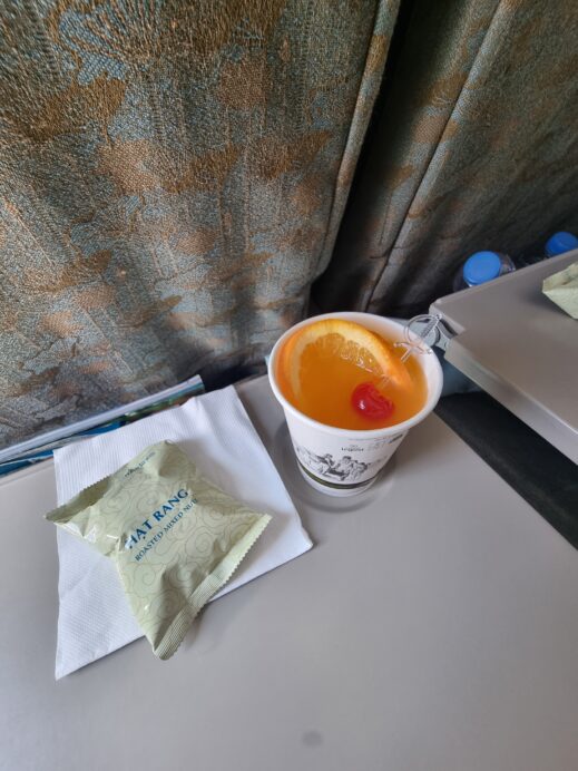 Vietnam Airlines snack on the plane