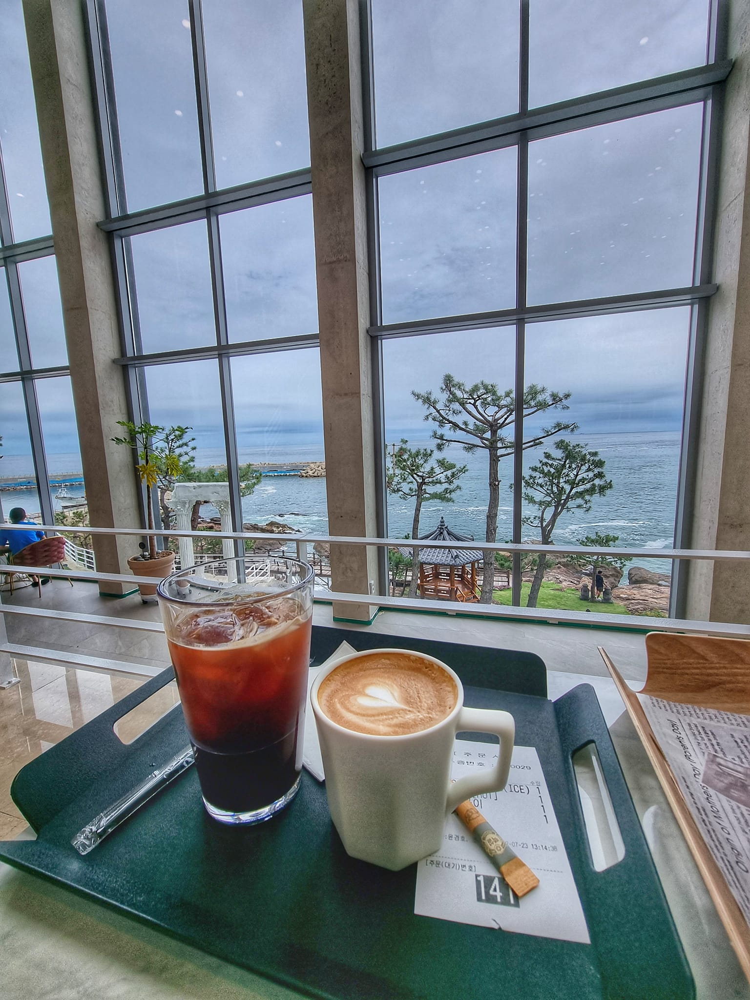 ocean view in Pohang-food photography