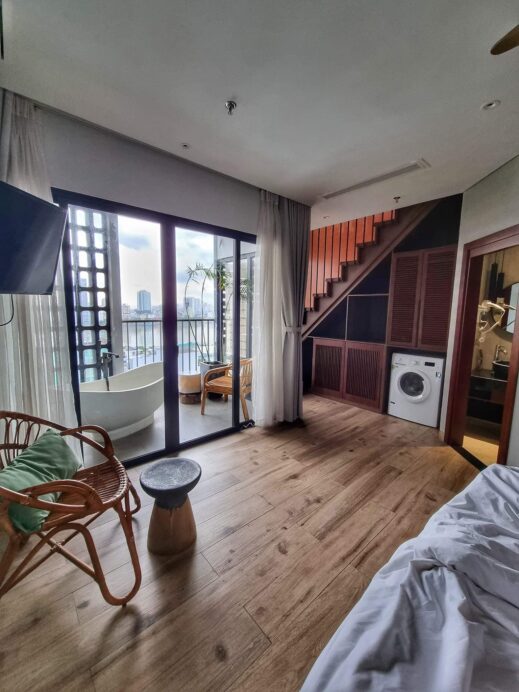 Seahorse Hostel Danang lower bedroom view